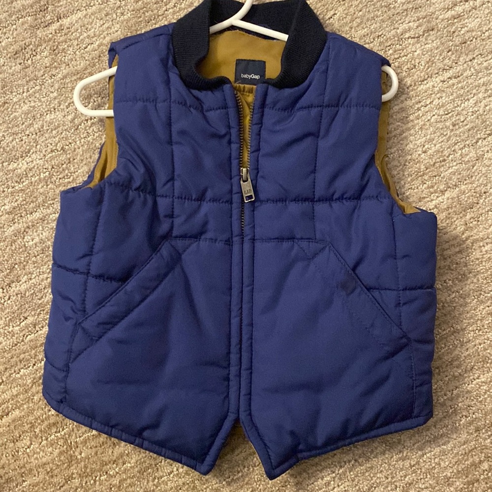 BabyGap retro vintage style zip vest